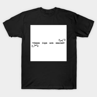 The Wolf Among Us These Lips Are Sealed T-Shirt